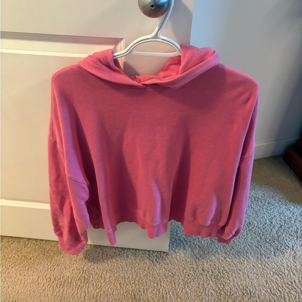 Old Navy Pink Cropped Hoodie